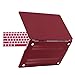 HDE Plastic Hard Shell Case for MacBook Air 13 Inch (Models: A1369/A1466), Burgundy