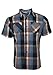 G Zap Men's Pocketed Short Sleeve Button Up