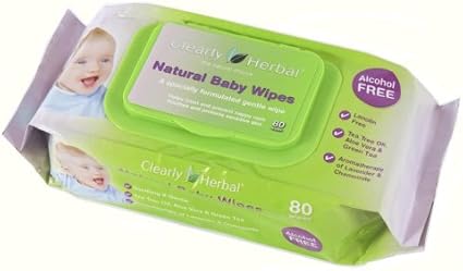 clearly herbal wipes