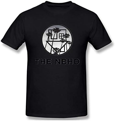 Sportswear Men's Short Sleeve Shirt, Classic with The Neighbourhood NBHD House Logo Tee for Men's