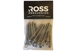 ROSS DRUMHEADS Tension Rods for Drums - ROSS Percussion (2 3/4 inch)
