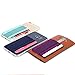 Sinjimoru Phone Grip with Card Holder, Phone Strap with Card Holder Wallet, Finger Holder on Stick-On Wallet for iPhone and Android Smartphones. Sinji Pouch Band, Navy Pouch and Navy Band.