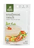 Simply Organic Greek Yogurt Dip Mix, Southwest Ranch, 1 Ounce (Pack of 12)