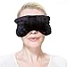 ZORELLE Weighted Eye Mask Pillow: Heat and Aromatherapy for Anxiety and Stress Relief; Headache, Sinus, and Migraine Relief Mask; Helps with Dry, Puffy and Dark Eyes; Eye Compress; Cooling Pillow