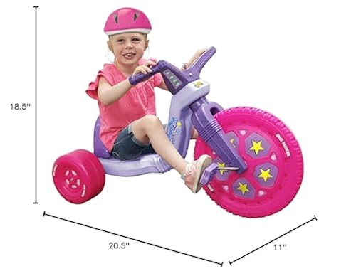 Pink Big W Bike Seat Baby The Original Big Wheel, Pink-Purple
