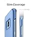 Spigen Thin Fit Galaxy S8 Case with Premium Matte Finish Coating and QNMP Compatible for Samsung Galaxy S8 (2017) - Coral Blue