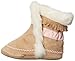 Robeez Fab Folk Crib Shoe (Infant/Toddler), Taupe, 6-12 Months M US Infant