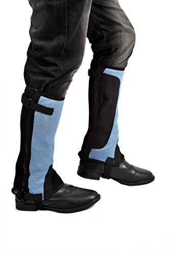 Trend Riders Adulto Reiter Chaps in Rete con setole di Amara Mini Chaps, XXL, 100800241-BLUBLK-XXL
