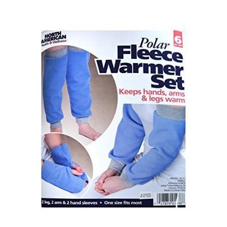 6 Piece Polar Fleece Warmers