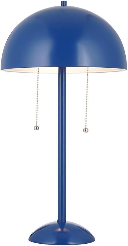 white dome table lamp