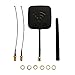 Lanlan 5.8Ghz 14dBi High Gain Panel Antenna and 2.4GHz 3dBi Antenna Kit for Hubsan H501S FPV Distance Enhanced for Kids