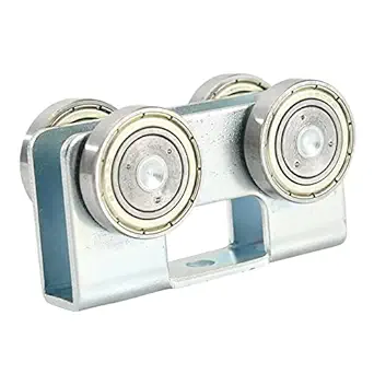 ATORSE 4 Wheel Trolley Assembly Stable Welded Roller Trolley For Cabinets Curtains