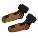 Graduated 15-20mmHG Knee High Copper Compression Socks, 6-Pairs