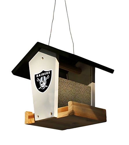 Oakland Raiders Wood Birdfeeder Kit