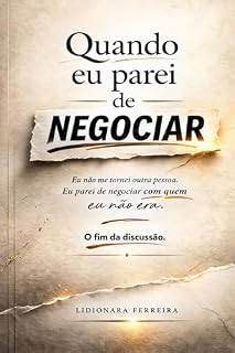 Livro Quando Eu Parei de Negociar