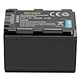 Neewer Replacement Sony NP-FH70 Battery for Sony Handy Cam DCR-DVD850 SX40 SX41 SX60 HDR-CX100 TG5 CX500 CX520 XR100 XR200 XR500 XR520 Camcorders