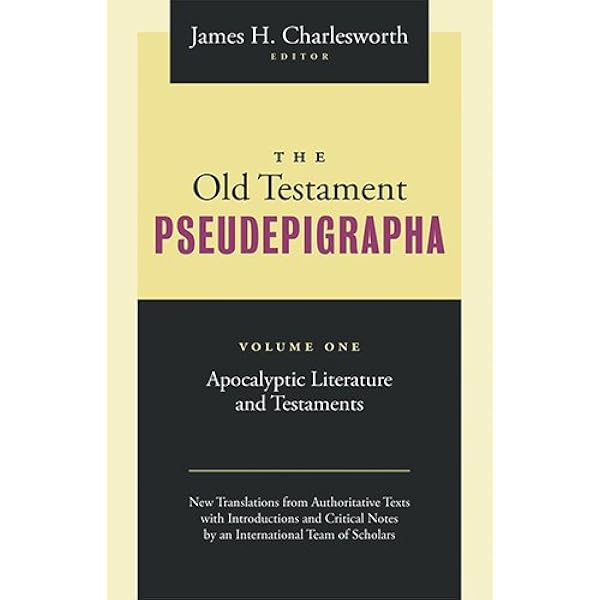 The Old Testament Pseudepigrapha Apocalyptic Literature And Testaments Charlesworth James H 9781598564914 Amazon Com Books