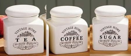 cream tea and coffee jars