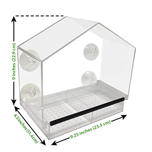 2 Gray+Bunny+GB+6902+Birdfeeder+Transparent