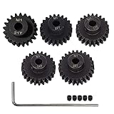 AMOGOT Metal Steel M1 Pinion Gear Sets 21T 22T 23T