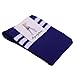 Machiriyee Women Royal Blue Knee High Socks with White Stripes
