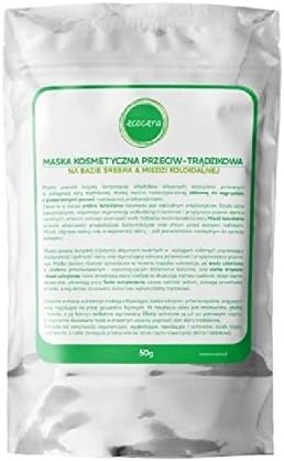 ecoceraAnti Acne Face Mask Silver and Colloidal Copper 50g