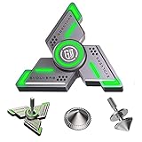 faimocas Cyclone Fidget Spinners,Gray Metal with