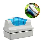 Goodn - Spazzola magnetica per acquario, per pulire le alghe acquatiche e le alghe