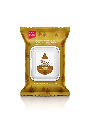 Yes to Miracle Oil Argan Oil 2-in-1 Cleansing + Moisturizing Facial Wipes