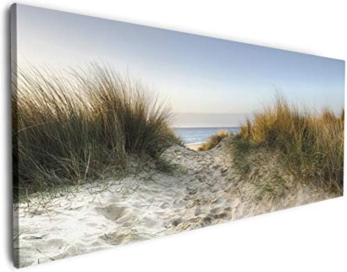 Wallario Xxxl Riesen Leinwandbild Weg Durch Die Dunen Zum Strand