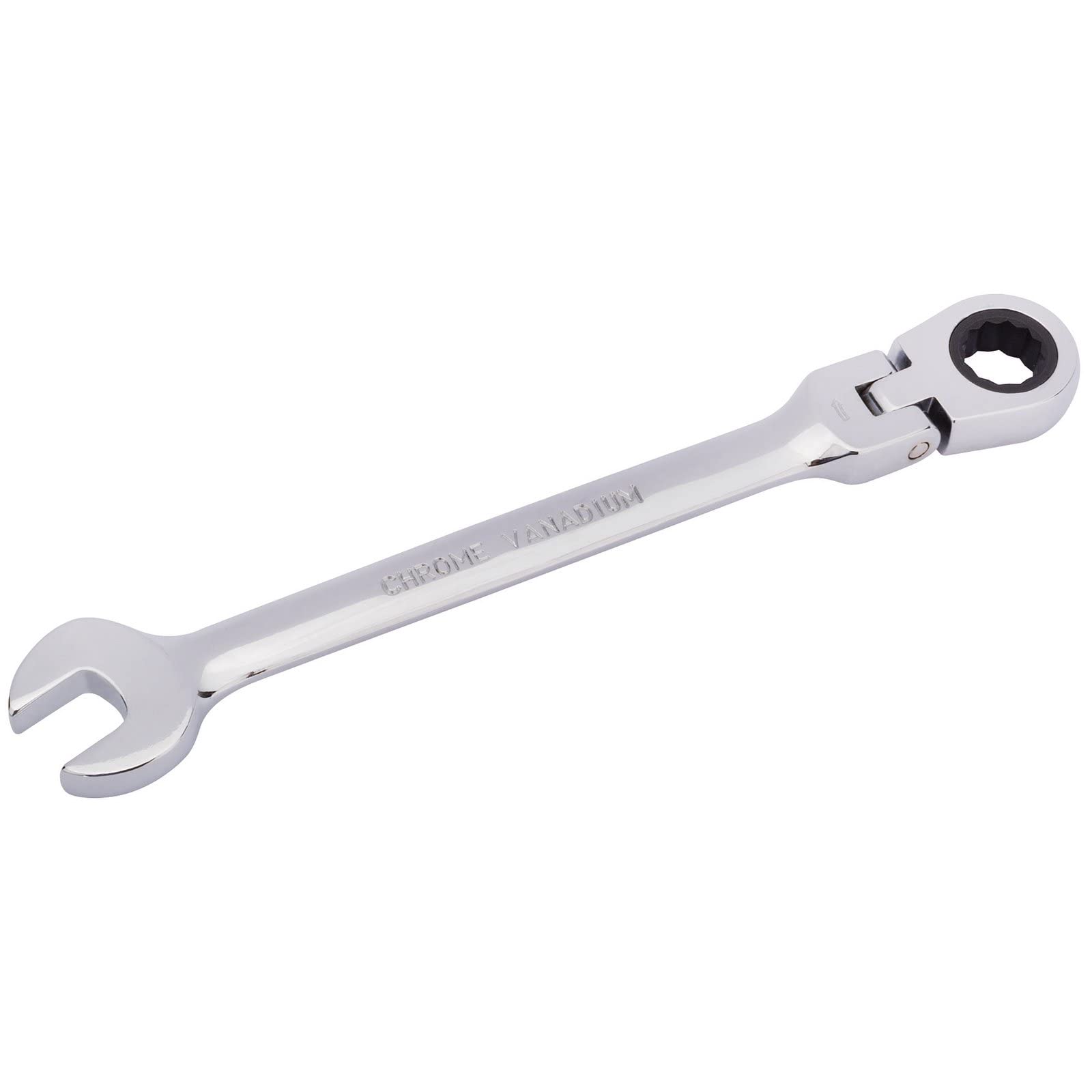 Draper 52013 Hi-Torq Metric Flexible Head Ratcheting Combination Spanner, 12mm