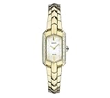 Seiko Women's Tressia Solar Goldtone Watch with Diamond Accents