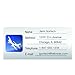 Fellowes Hot Laminating Pouches, Luggage ID Tag with Loop, 5 mil, 25 Pack (52003)