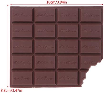 Fysless Sticker Bookmark Notepad,Bitten Chocolate Notebook High Quality Paper Memo Pad School Office Stationery-