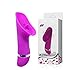 Personal Gift of Oral Tongue Cleaner Simulator for Women - 30 Frequency (Purple)