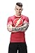 Red Plume Men's Compression T-Shirt,Sports Jogging Fitness Red Flash Man Shirt