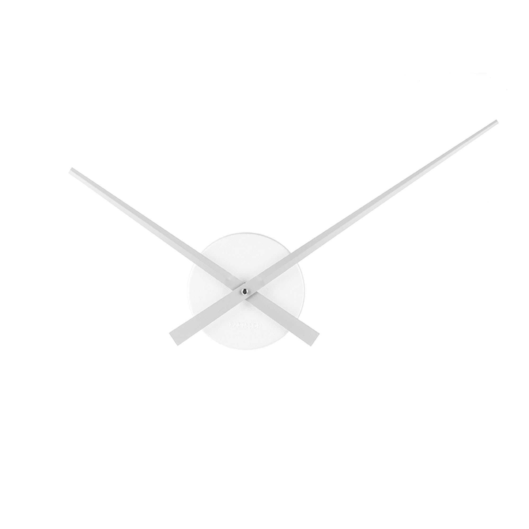 Karlsson Wall Clock Little Big Time Mini Silver