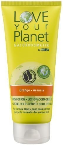 Love Your Planet Body Lotion, Orange Scented From The Makers Of Glysolid