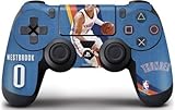 NBA - Oklahoma City Thunder - Russell Westbrook Action Shot - Skin for Sony PlayStation 4 / PS4 DualShock4 Controller