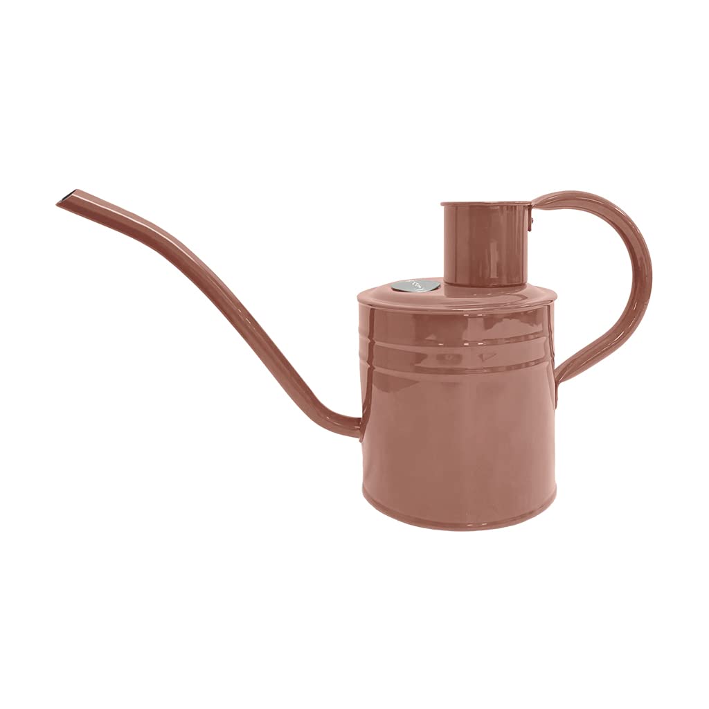 Kent & Stowe 1L Indoor Watering Can in Blush Pink, Rust-Resistant Galvanised Watering Can with Handle and Long Spout, Classic All Year Round Garden Tools Made from Steel — image 1