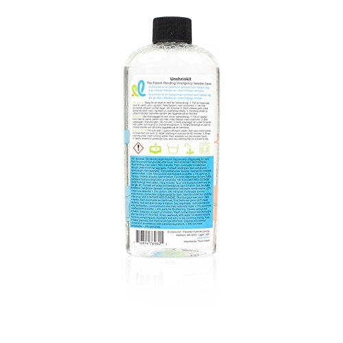 Unshrinkit U2-01 Unshrinking Solution for Cashmere, Wool and Wool Blend Clothing Health & Household, Household Supplies, Laundry