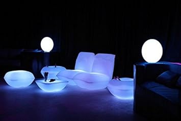 led illuminated cocktail table