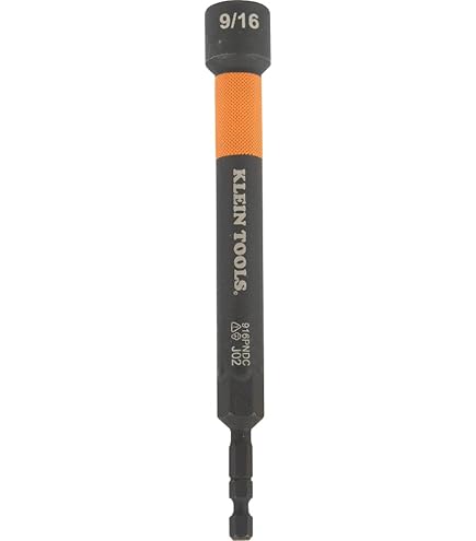 9/16 Inch (14mm) Hollow Shaft Nut Driver - 1/4 Hex Shank For Long Bolts, Overhead Fastening & Ductwork - View #10