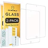[2-PACK]-Mr Shield For iPad Pro 10.5 Inch [Tempered Glass] Screen Protector [0.3mm Ultra Thin 9H Hardness 2.5D Round Edge] with Lifetime Replacement Warranty
