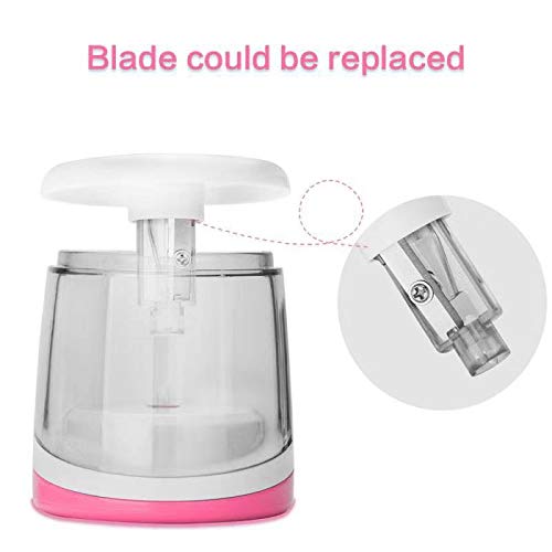 Electric Pencil Sharpener Portable Pencil Sharpener Battery operated Auto & Safety for Painting Writing - Pink,Chasing Y