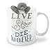 Genuine Fred Fred & Friends TWO FOR TEA Infuser and Mug Gift Set, Slow Brew - 5161087