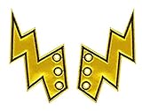 Shwings Lace Style (One Pair) - Choose Color (Lighting Bolt Gold Foil)