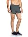 BALEAF 3 Inch Workout Shorts for Men Running Gym Shorts for Men Quick Dry Inner Pocket Training Fitness Reflective Gym Althletic Short Shorts Gray M