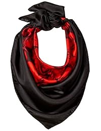 Lake Como Scarves - Heart of Roses Bufanda de seda 100% 34 "x34"