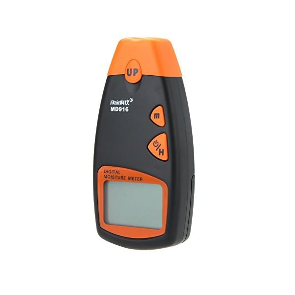 YAOSHI Digitaler elektronischer Tester MD916 Portable Digital Feuchtigkeitsmessgerät 2% -40% for Schreibpapier…